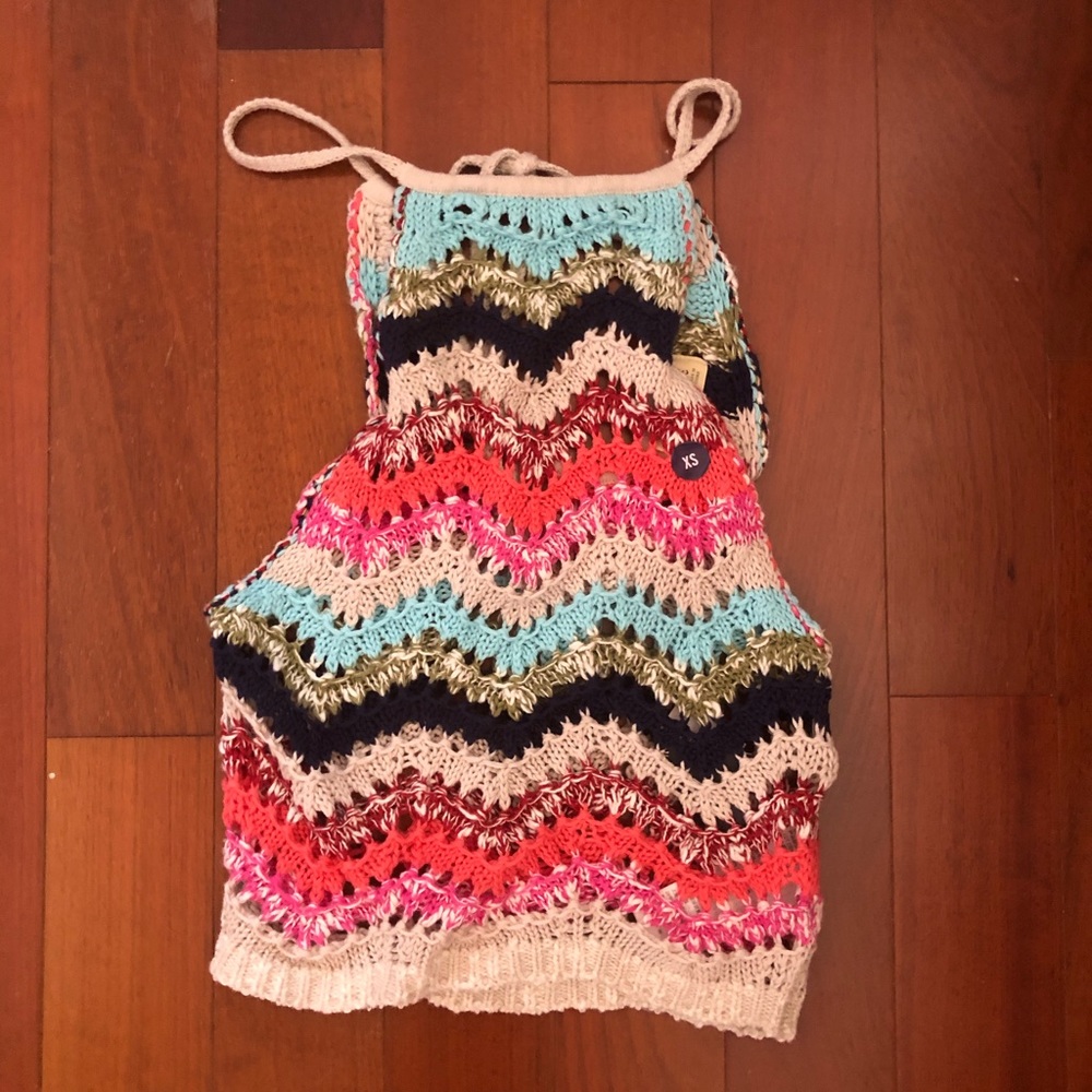 Women’s Crochet Halter Top